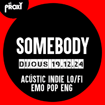 ANNA KRONICH / OBRIGADA / SOMEBODY als directes del Proxy