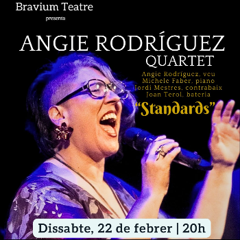 ANGIE RODRÍGUEZ QUARTET " STANDARDS"