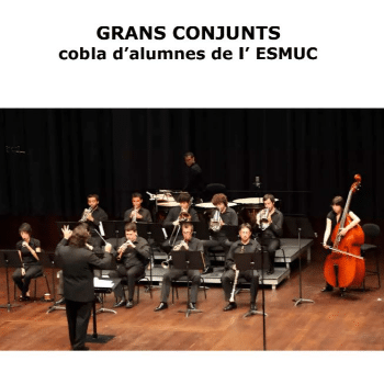 CICLE DE COBLA A BARCELONA - GRANS CONJUNTS - COBLA DE L'ESMUC