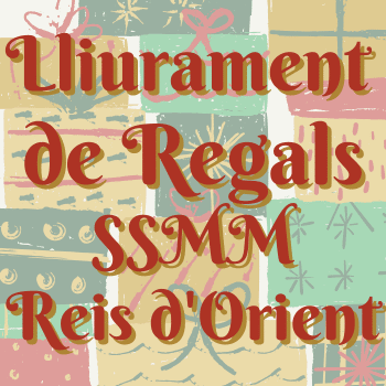LLIURAMENT DE REGALS REIS D'ORIENT AL CASINO BORRÀS