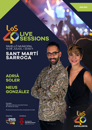 Los40 Live Sessions Sant Martí Sarroca