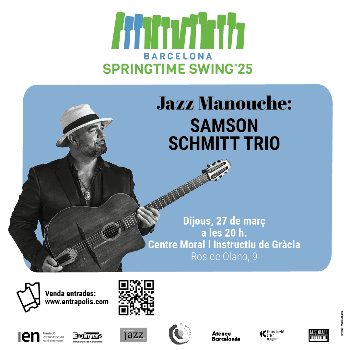 Barcelona Springtime Swing'25: "Jazz Manouche" Samson Schmitt Trio
