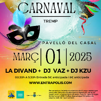 Ball de Carnaval amb La Divand i el Dj. KZU