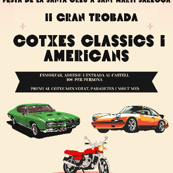 2a Trobada cotxes antics i americans - Sant Martí Sarroca
