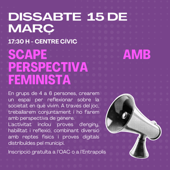 Escape amb perspectiva feminista