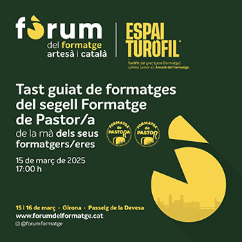 Tast guiat de formatges de l'Associació Formatges de Pastor/a