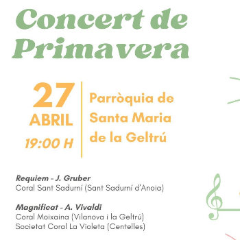 CONCERT DE PRIMAVERA