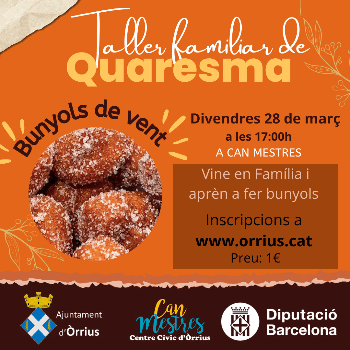 Taller de bunyols de vent