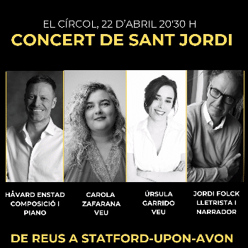 CONCERT DE SANT JORDI 2025: Musicals catalans i Sonets d'amor