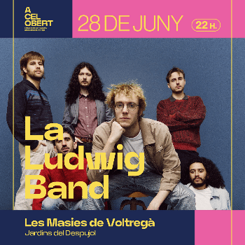 Guillem Ramisa i Ludwig Band al festival A Cel Obert