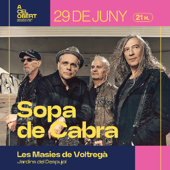 Sopa de Cabra en concert al festival A Cel Obert