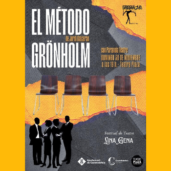 Festival de teatre de Castelldefels Lina Gena. El método Gronhölm, de Jordi Galcerán