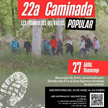 22a Caminada Popular les Franqueses del Vallès