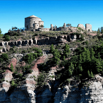 Visita guiada al Castell de Sallent i l'església romànica de de St. Esteve i St. Sebastià