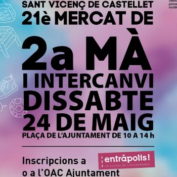 Mercat de primavera de segona mà i intercanvi