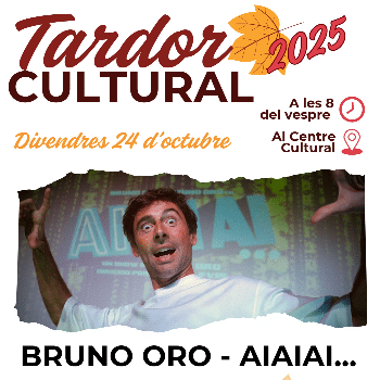 BRUNO ORO - AIAIAI - Tardor Cultural 2025