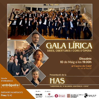 GALA LIRICA - ÀRIES , OBERTURAS I CORS D'OPERA.