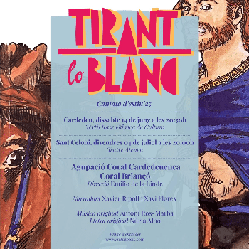 Concert d'Estiu'25 - TIRANT LO BLANC - Cantata per a cor i orquestra