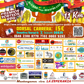 VII Carrera Rupestre Puebla de Valles