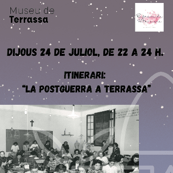 Itinerari "La postguerra a Terrassa"