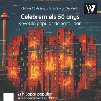 Celebrem els 50 anys. Revetlla popular de Sant Joan