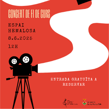 Concert de final de curs. El so del cinema