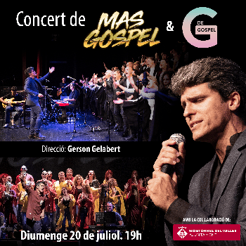 Concert Mas Gospel i G de Gòspel Montornès del Vallès 20.7.2025