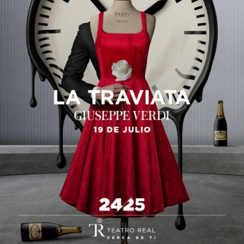 Retransmissió en directe de l'òpera La traviata des del Teatro Real de Madrid
