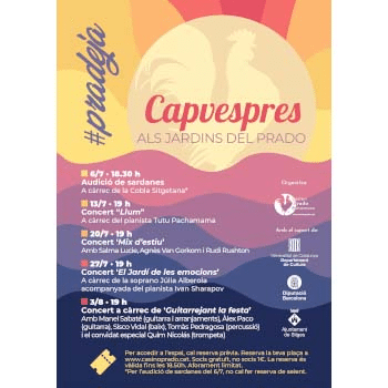 CAPVESPRES MUSICALS - Concert "Llum"