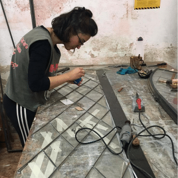 Vitralls, colors i formes del Modernisme