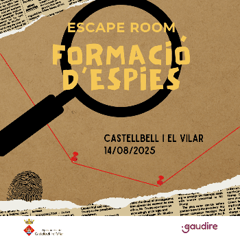 Formació d'Espies a Castellbell i el Vilar - Escape Room