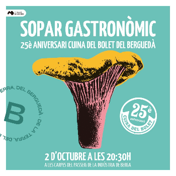 25è ANIVERSARI CUINA DEL BOLET