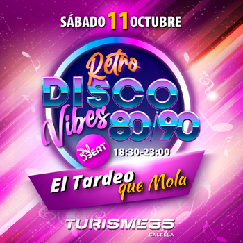 Tardeo Retro Disco Vives 80s y 90s-11 de octubre