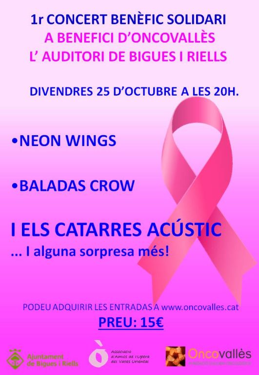 1r Concert benèfic solidari Oncovallès