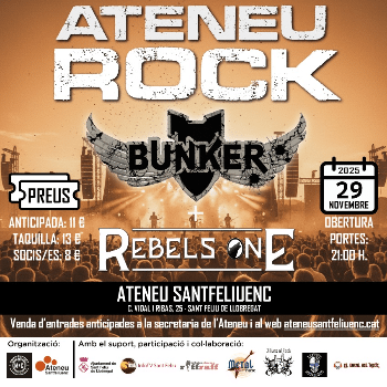 ATENEU ROCK. Bunker + Rebels One