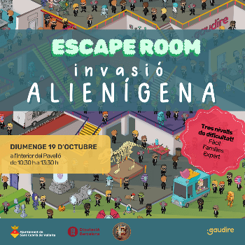 Escape Room Sant Cebrià de Vallalta - Invasió Alienígena