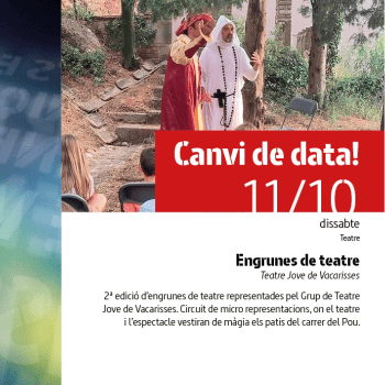 Engrunes Teatrals: Mostra de teatre als patis de Vacarisses