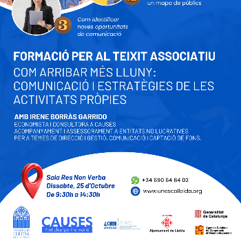 FORMACIÓN GRATUITA PARA EL VOLUNTARIADO Y ENTIDADES SIN ÁNIMO DE LUCRO
