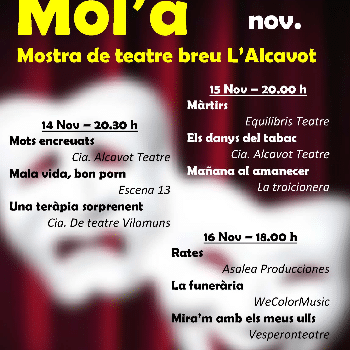 MOL'A - MOSTRA TEATRE BREU L'ALCAVOT
