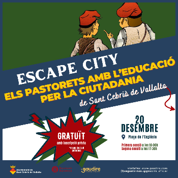 Escape City dels Pastorets amb l'Educació per la Ciutadania - Sant Cebrià de Vallalta