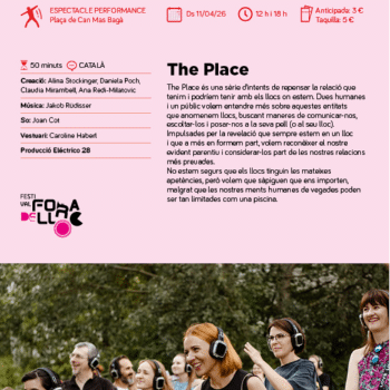 THE PLACE - FESTIVAL FORA DE LLOC