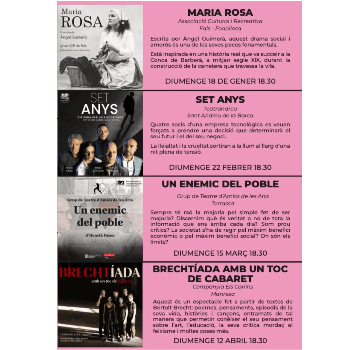 Regala teatre de la Mostra TASQ