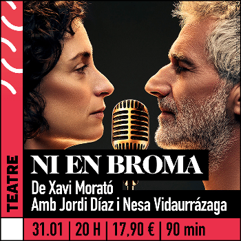 NI EN BROMA - De Xavi Morató  Amb Jordi Díaz i Nesa Vidaurrázaga