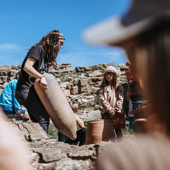 Visita guiada al jaciment arqueològic del poblat ibèric del Cogulló de Sallent