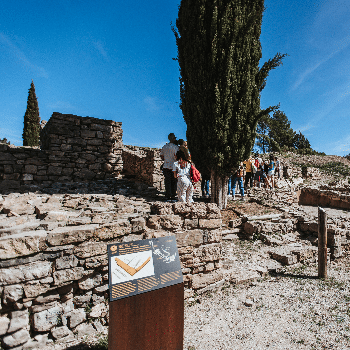 Visita guiada al jaciment arqueològic del poblat ibèric del Cogulló de Sallent