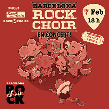 BARCELONA ROCK CHOIR en concert!