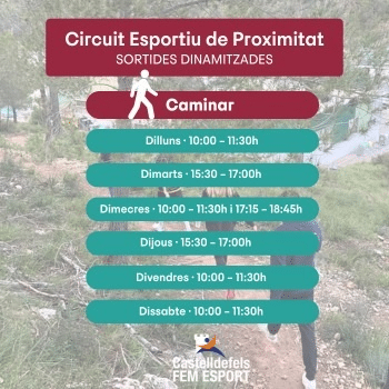 CAMINADES: Circuit esportiu de proximitat CAN ROCA