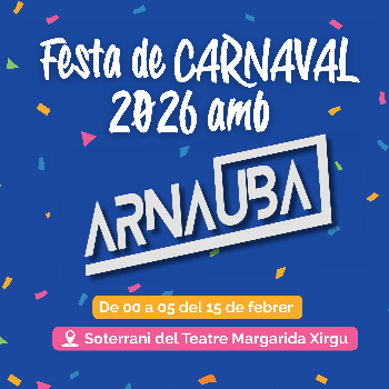 FESTA nocturna Carnaval amb DJ Arnauba