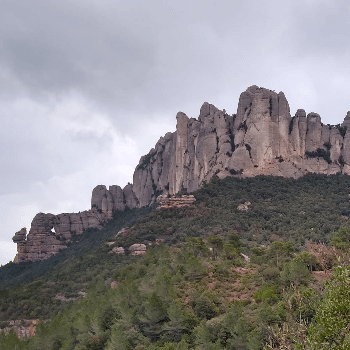 Sortida geològica al Coll de Can Maçana (Montserrat): Barrancs que desemboquen al mar