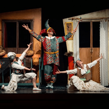 ESPECTACLE TRUITA DE BACALLÀ O EL GRAN BANQUET - CIA. CINC CÈNTIMS TEATRE